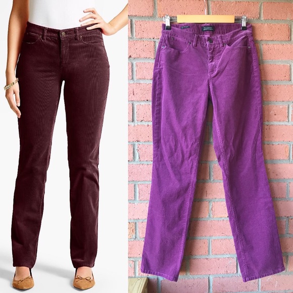 talbots simply flattering 5 pocket cords